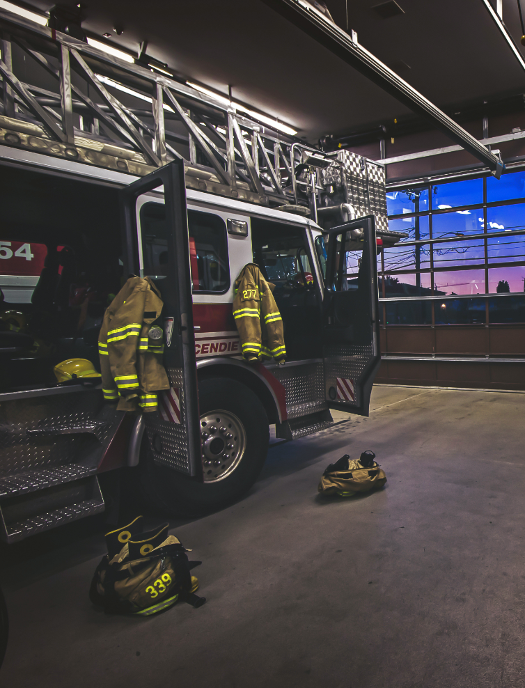 commercial municipalities schools public power plan fire truck department outage national standby repair