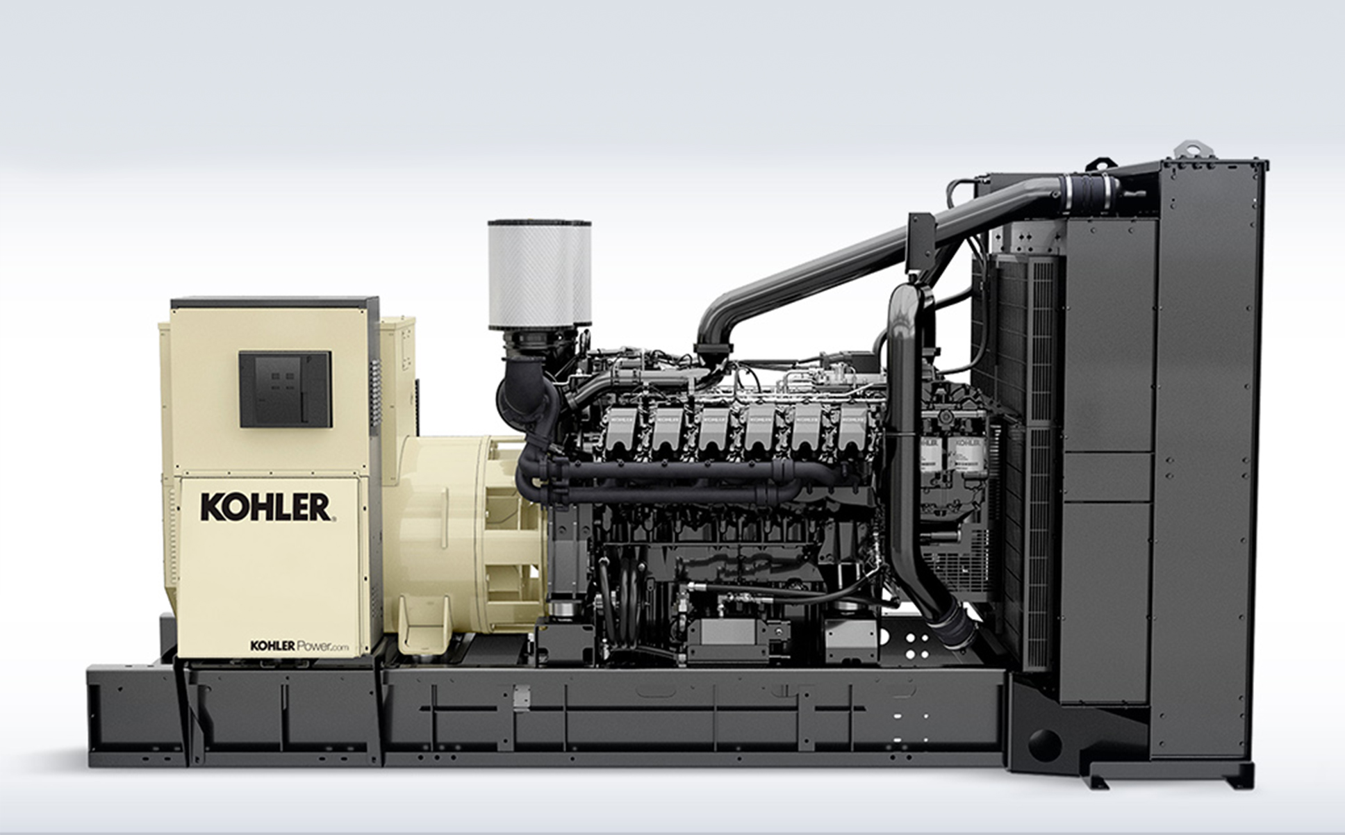 kohler commercial large standby generator model power national standby repair service